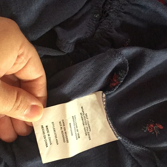 Coco and Jaimeson women’s blue tank top - Picture 6 of 7